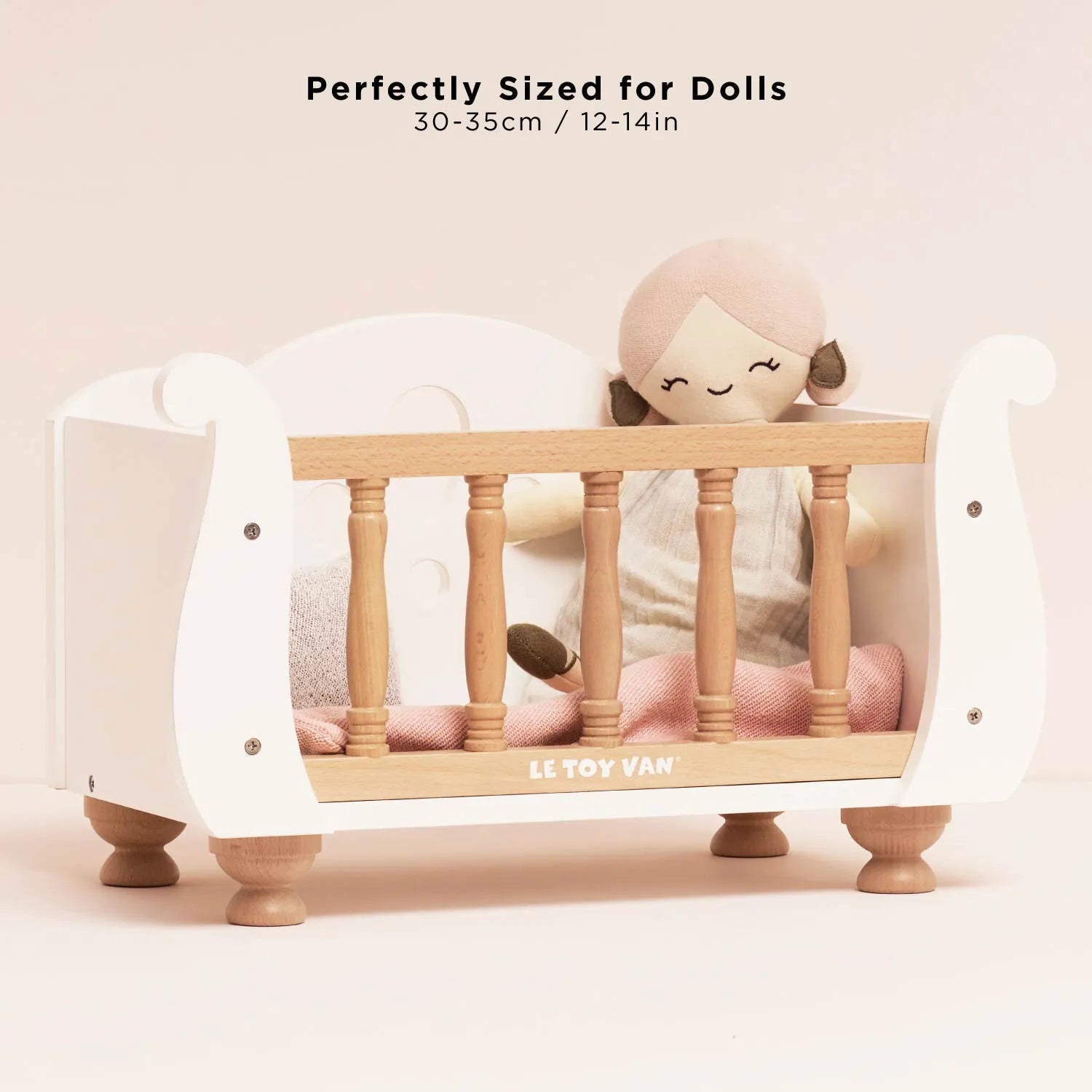 Dolls Wooden Cot-Dolls Wooden Cot