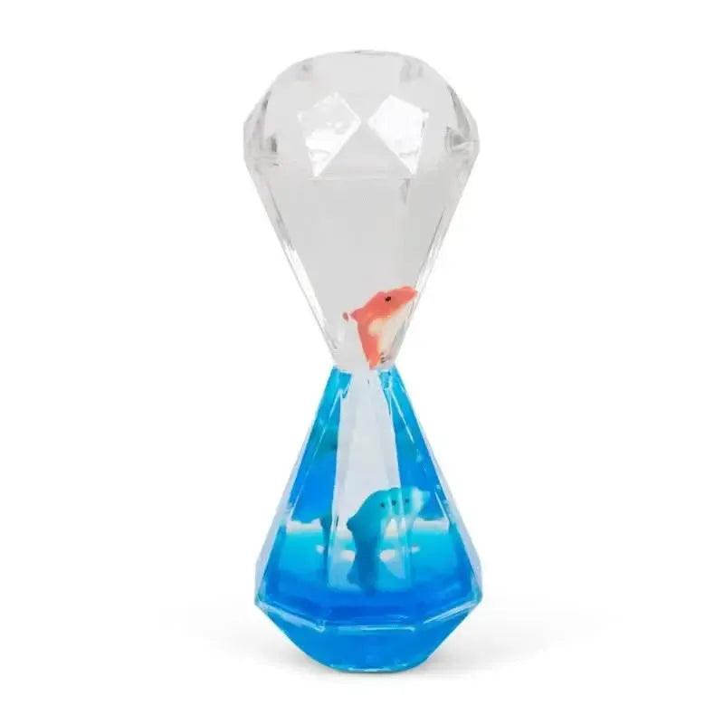 Dolphin or Duck Desk Toy Liquid Timer-Dolphin or Duck Desk Toy Liquid Timer