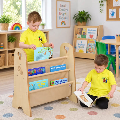 Double Book Bag Storage in a bright early years classroom – view 5