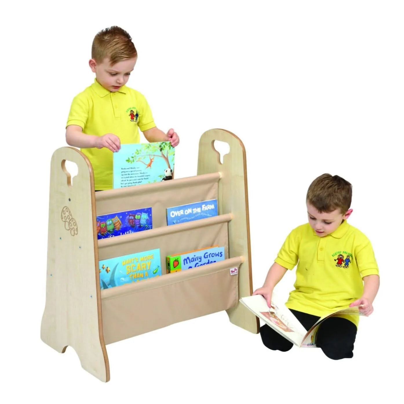 Double Book Bag Storage-Double Book Bag Storage