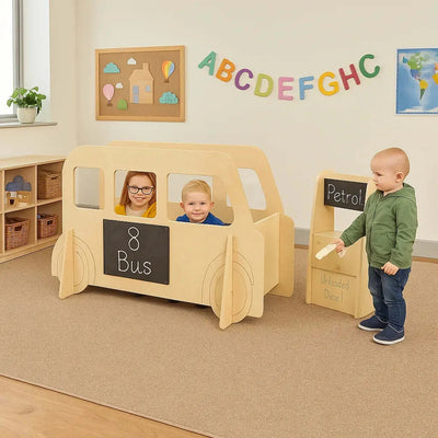 Double Toddler Bus Panel-Double Toddler Bus Panel