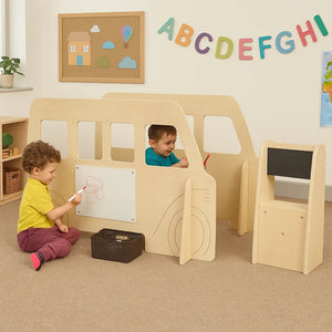 Double Toddler Bus Panel-Double Toddler Bus Panel