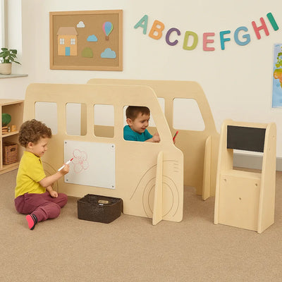 Double Toddler Bus Panel-Double Toddler Bus Panel