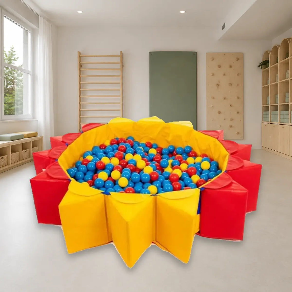 Dublup Ball Pool with 750 balls in a premium early years room