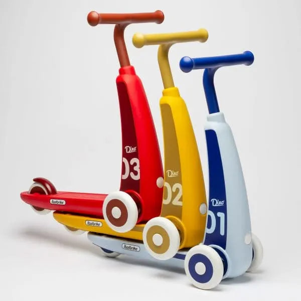 Early Years Dino Ride On - Yellow-Early Years Dino Ride On - Yellow