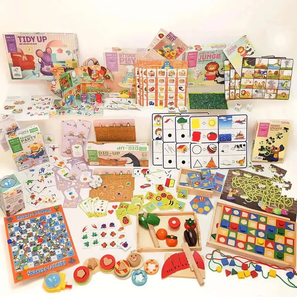 Early Development Text Games Early Years Games and Puzzles Kit, EYFS Puzzles, Early Years Games and ...
