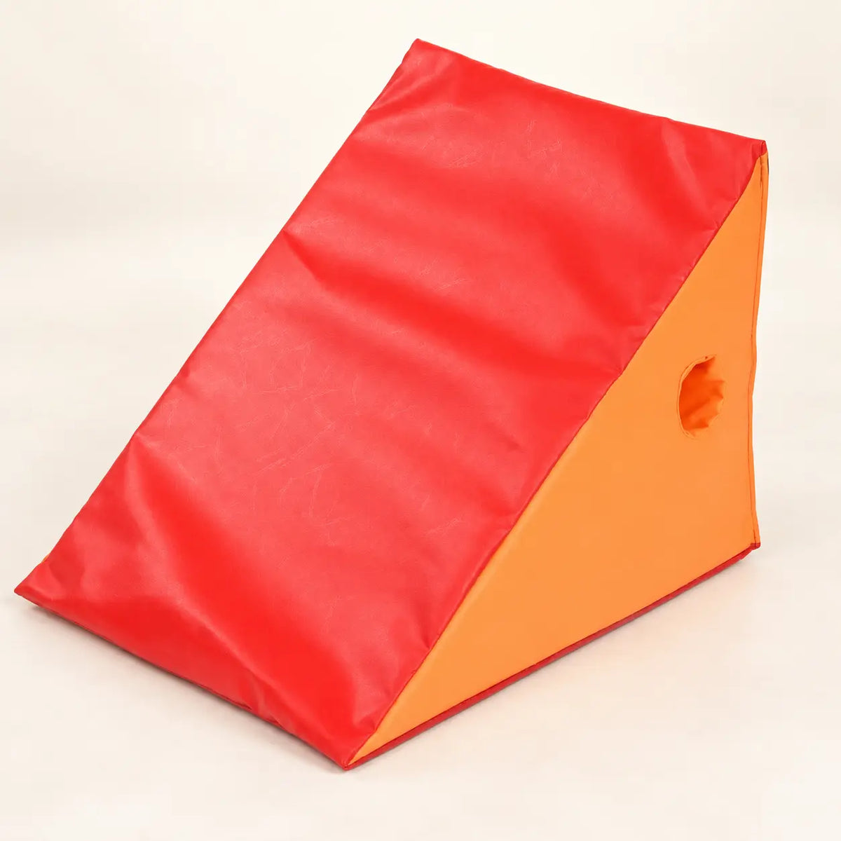 Early Years Interactive Climbable Soft Play Slope in a neutral educational studio
