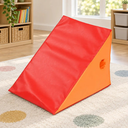 Early Years Interactive Climbable Soft Play Slope in a premium early years room