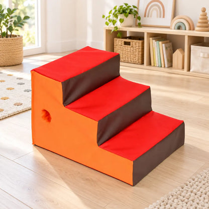 Early Years Soft Play Interactive Steps in a bright early years playroom – lifestyle view 1