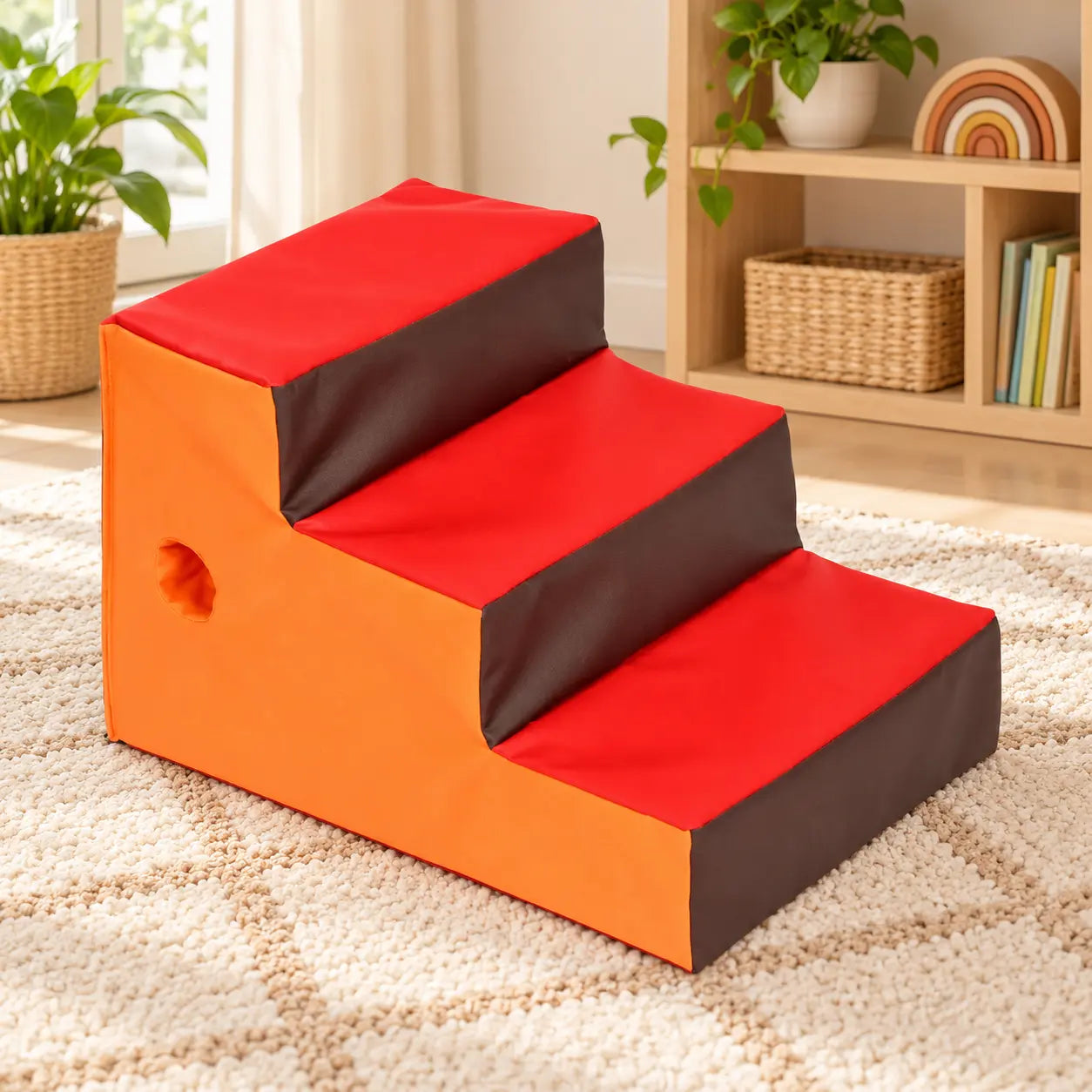 Early Years Soft Play Interactive Steps in a bright early years playroom – lifestyle view 3