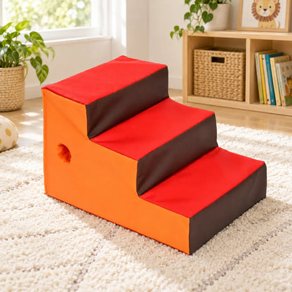 Early Years Soft Play Interactive Steps in a bright early years playroom – lifestyle view 6