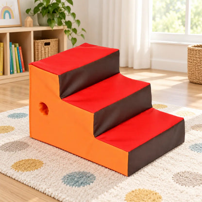 Early Years Soft Play Interactive Steps in a bright early years playroom – lifestyle view 8