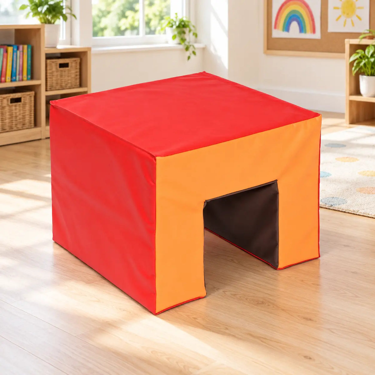 Early Years Soft Play Tunnel in a bright early years playroom – lifestyle view 2