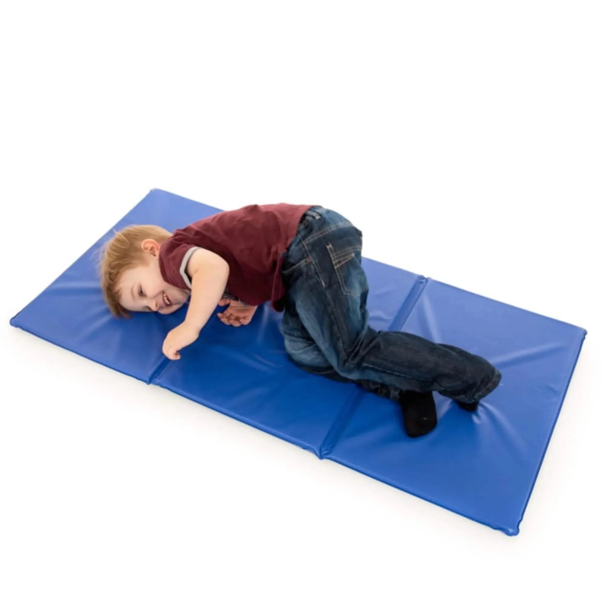 Early Years Value Sleep Mat set of 10 - Pink and Blue-Early Years Value Sleep Mat set of 10 - Pink and Blue