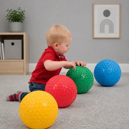 Easy Grip Balls Set - Pk4-Easy Grip Balls Set - Pk4