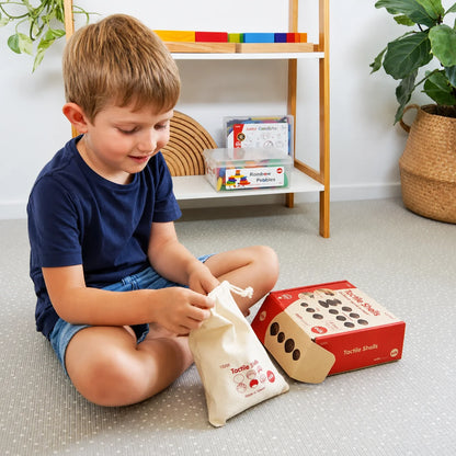 Eco Friendly Tactile Shells Pack 36-Eco Friendly Tactile Shells Pack 36