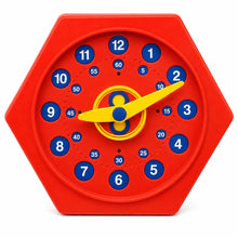 Educational Advantage Time Teacher Manual Clock-Educational Advantage Time Teacher Manual Clock