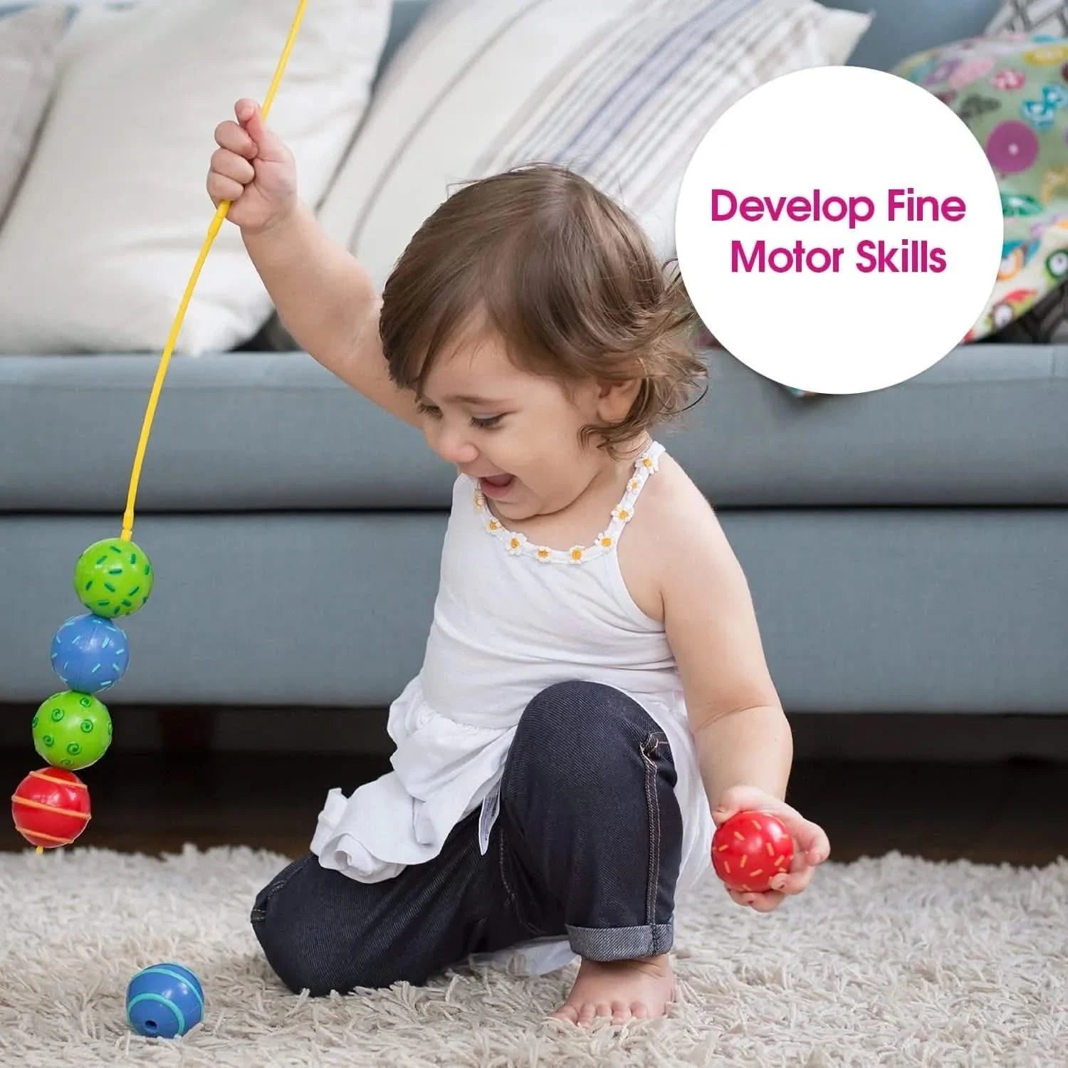 Edushape Baby Beads-Edushape Baby Beads