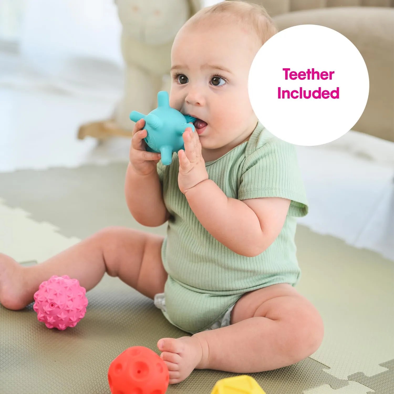 Edushape Baby Sensory Balls-Edushape Baby Sensory Balls