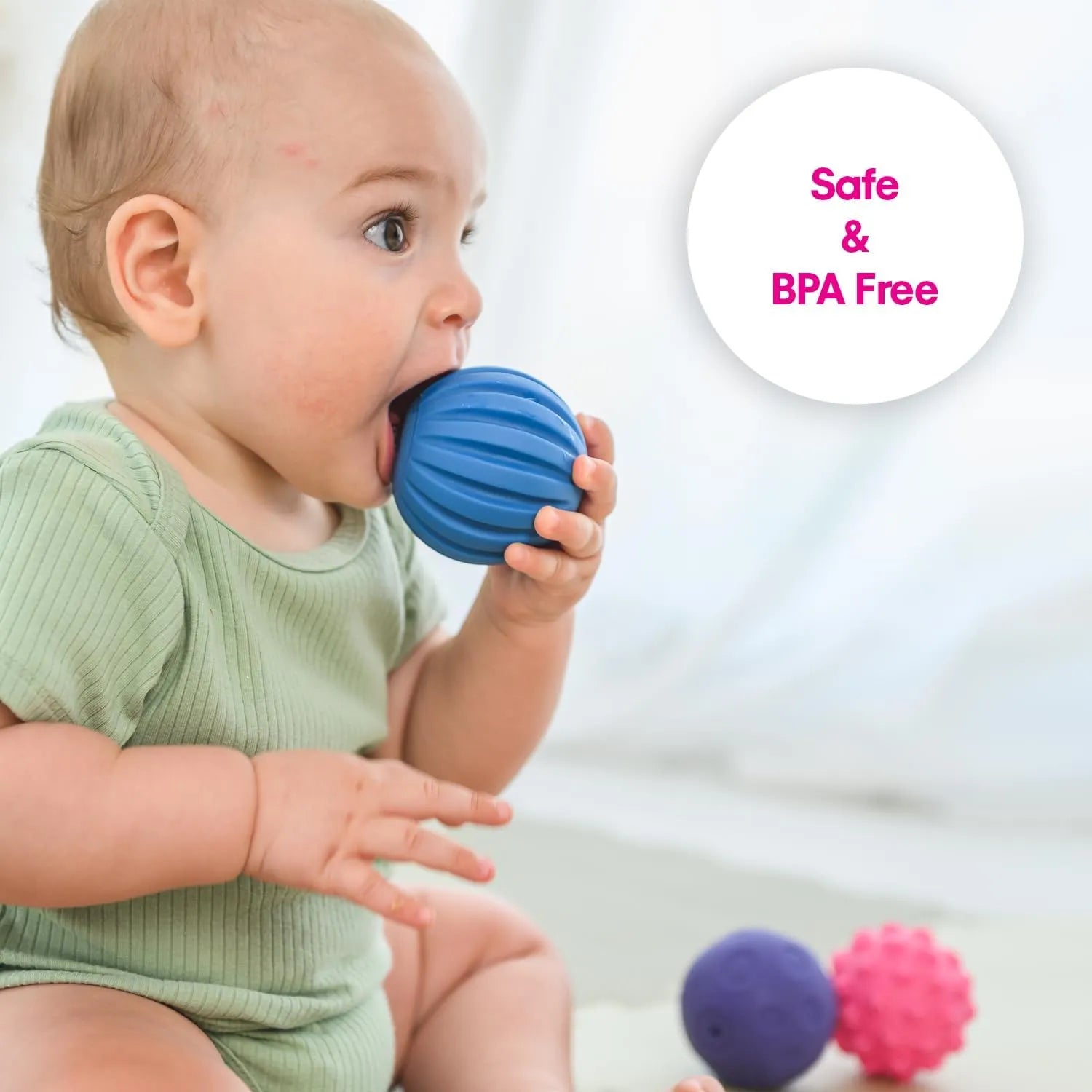 Edushape Baby Sensory Balls-Edushape Baby Sensory Balls