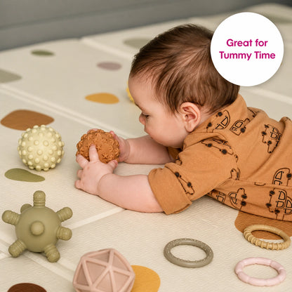 Edushape Baby Sensory Balls Boho Chic-Edushape Baby Sensory Balls Boho Chic