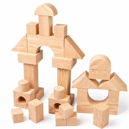 Edushape Big Wood Like Foam Blocks-Edushape Big Wood Like Foam Blocks