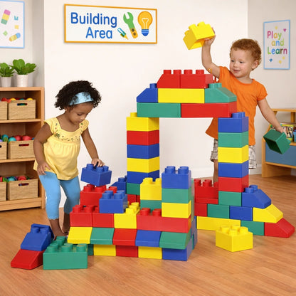 Edushape Edublocks 50 Pieces-Edushape Edublocks 50 Pieces