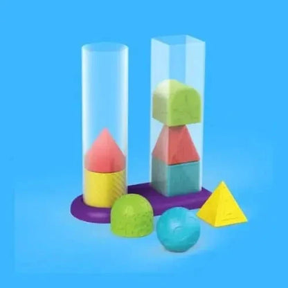 Edushape Instruments Edushape Geostacker,Develops cognitive and motor skills,sensory toys ...