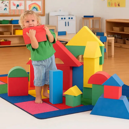 Edushape Giant Foam Blocks 16 Pieces-Edushape Giant Foam Blocks 16 Pieces