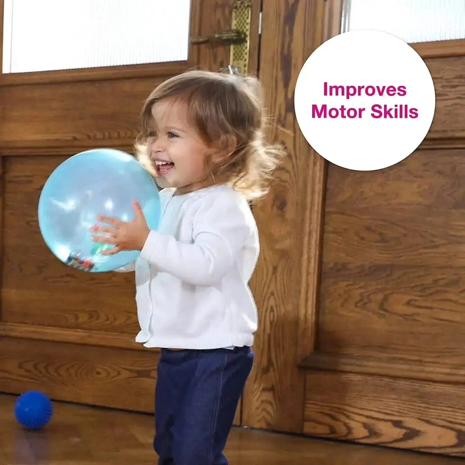 Edushape Rainbow Soft Ball-Edushape Rainbow Soft Ball