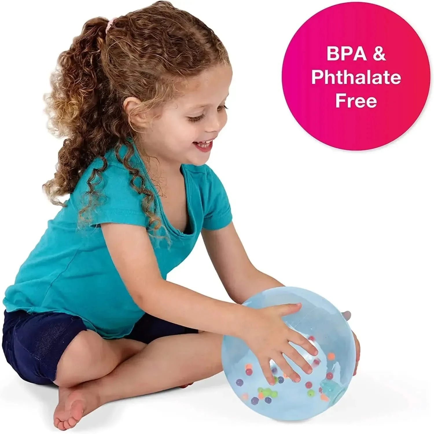 Edushape Rainbow Soft Ball-Edushape Rainbow Soft Ball