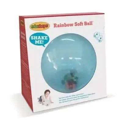 Edushape Rainbow Soft Ball-Edushape Rainbow Soft Ball