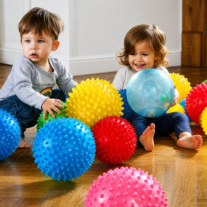 Edushape Rainbow Soft Ball-Edushape Rainbow Soft Ball