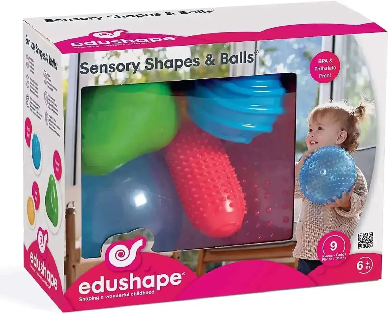 Edushape Sensory Shapes and Balls Kit-Edushape Sensory Shapes and Balls Kit