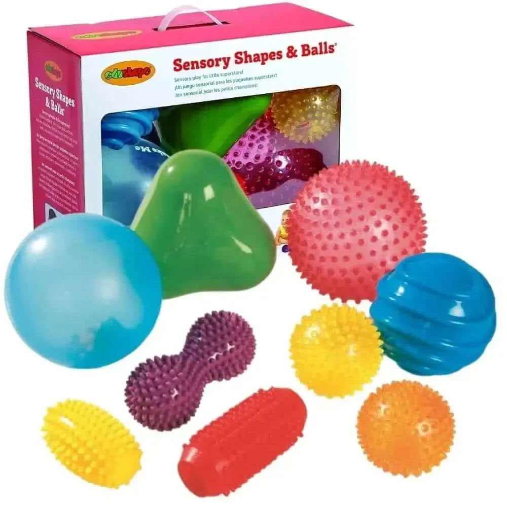 Edushape Sensory Shapes and Balls Kit-Edushape Sensory Shapes and Balls Kit