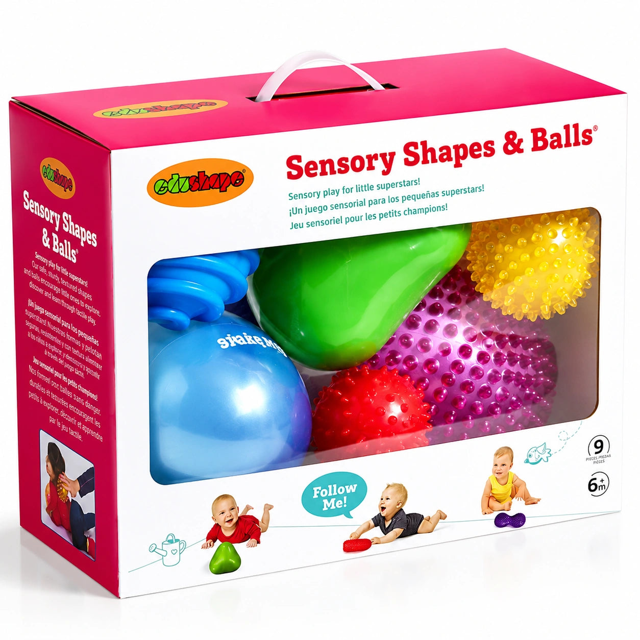 Edushape Sensory Shapes and Balls Kit-Edushape Sensory Shapes and Balls Kit