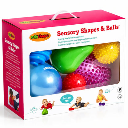 Edushape Sensory Shapes and Balls Kit-Edushape Sensory Shapes and Balls Kit