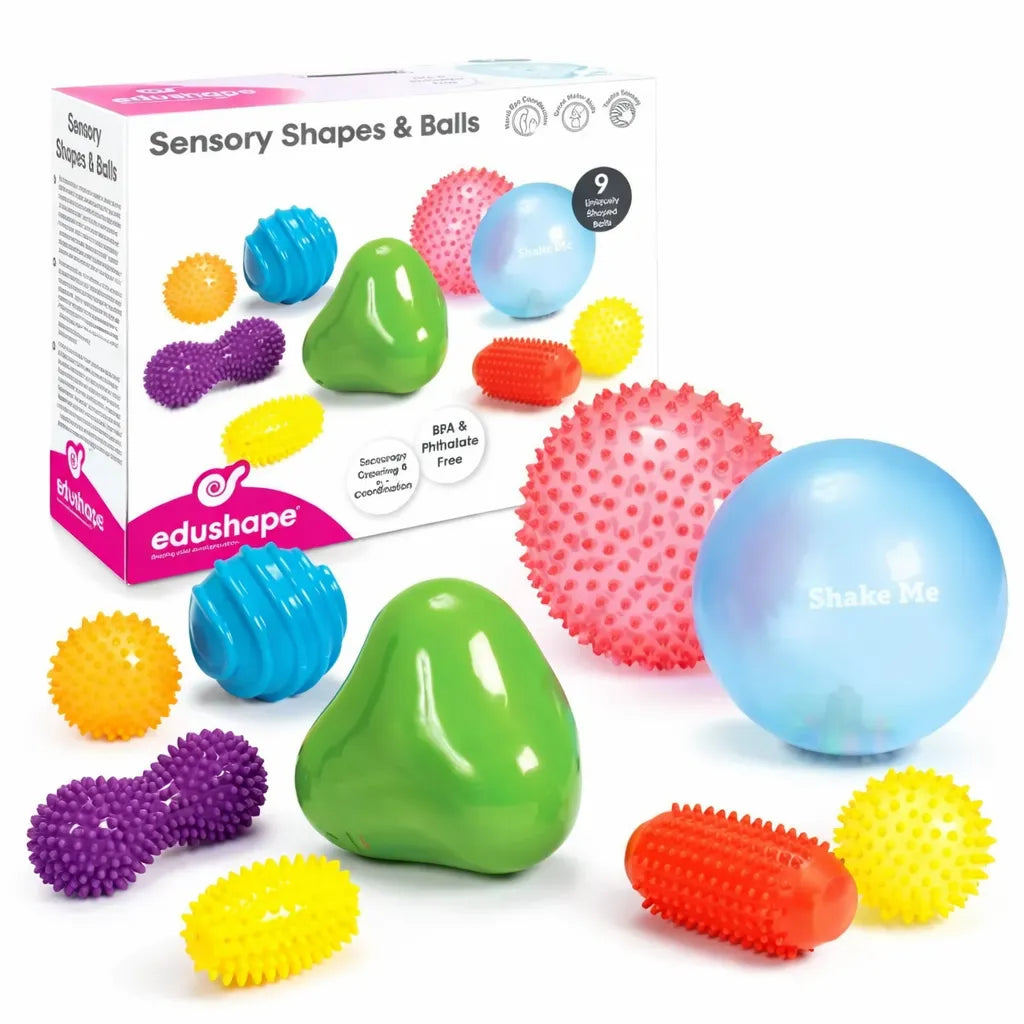 Edushape Sensory Shapes and Balls Kit-Edushape Sensory Shapes and Balls Kit