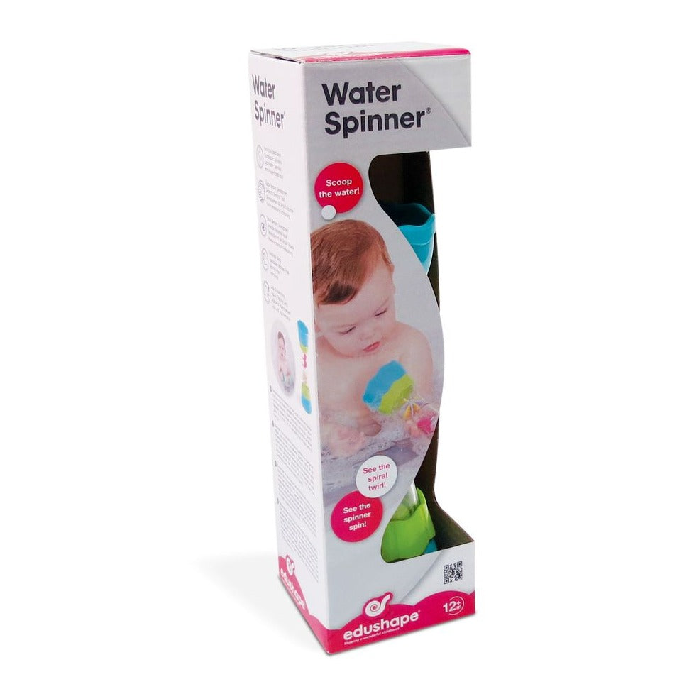 Edushape Water Spinner, Introduce a whole new level of excitement to bath time with the Edushape Water Spinner, specially designed for tiny hands and inquisitive minds. This unique toy turns water play into a mesmerising experience, capturing the hearts and imaginations of children aged 12 months and up. Edushape Water Spinner Features: Interactive Play: Pour water into the tube's center space to activate the spinning propeller and spiral, offering dynamic visual and tactile stimulation. Scoop and Fill: Com