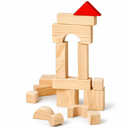 Edushape Wood-Like Soft Blocks-Edushape Wood-Like Soft Blocks