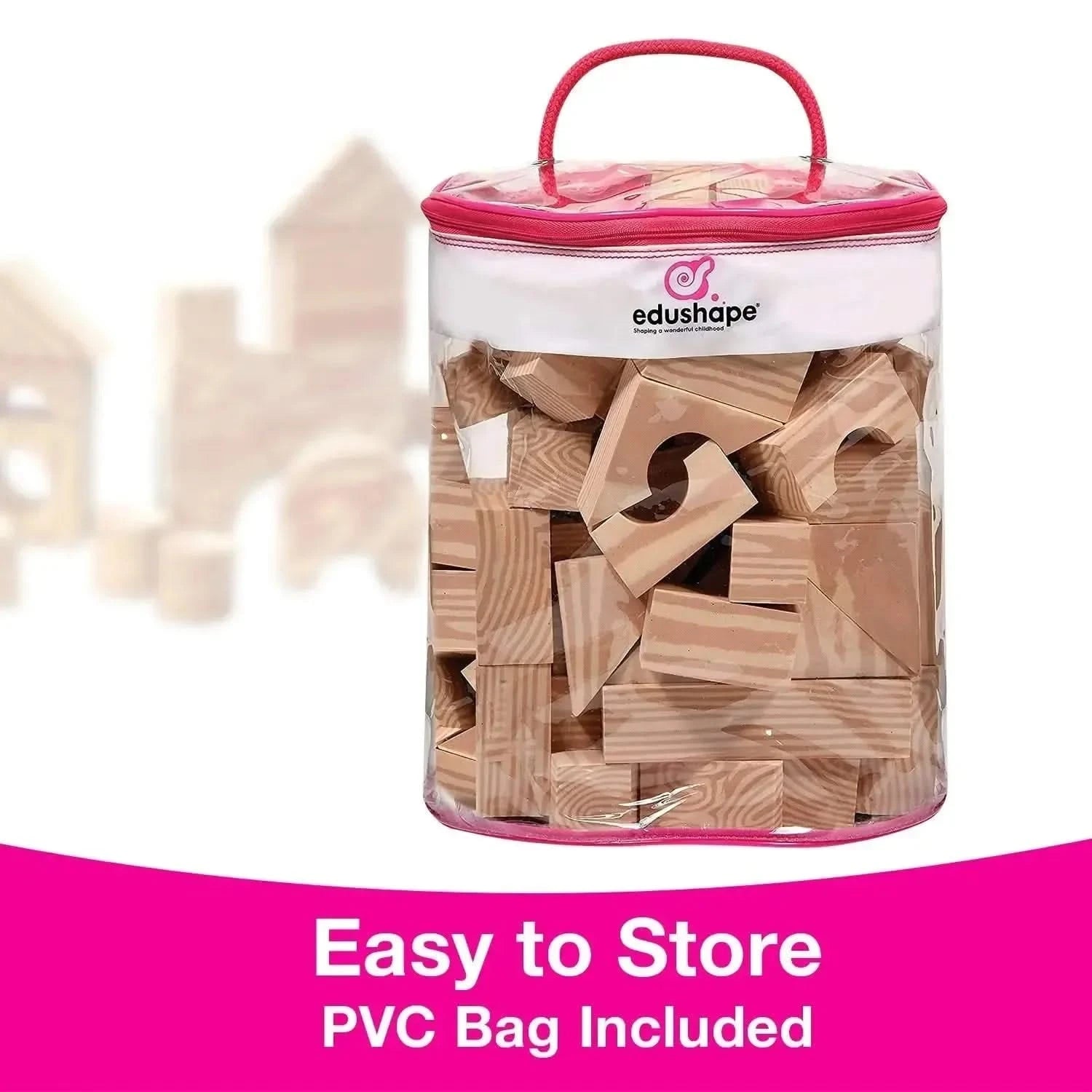 Edushape Wood-Like Soft Blocks-Edushape Wood-Like Soft Blocks