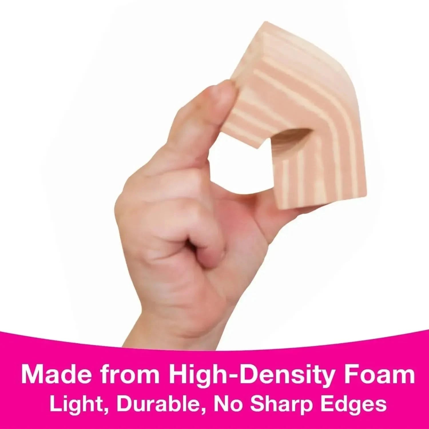 Edushape Wood-Like Soft Blocks-Edushape Wood-Like Soft Blocks