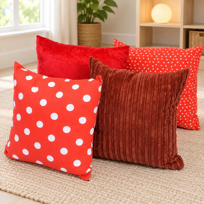 Element Scatter Cushions Fire Bright Set Of 4 lifestyle view 6