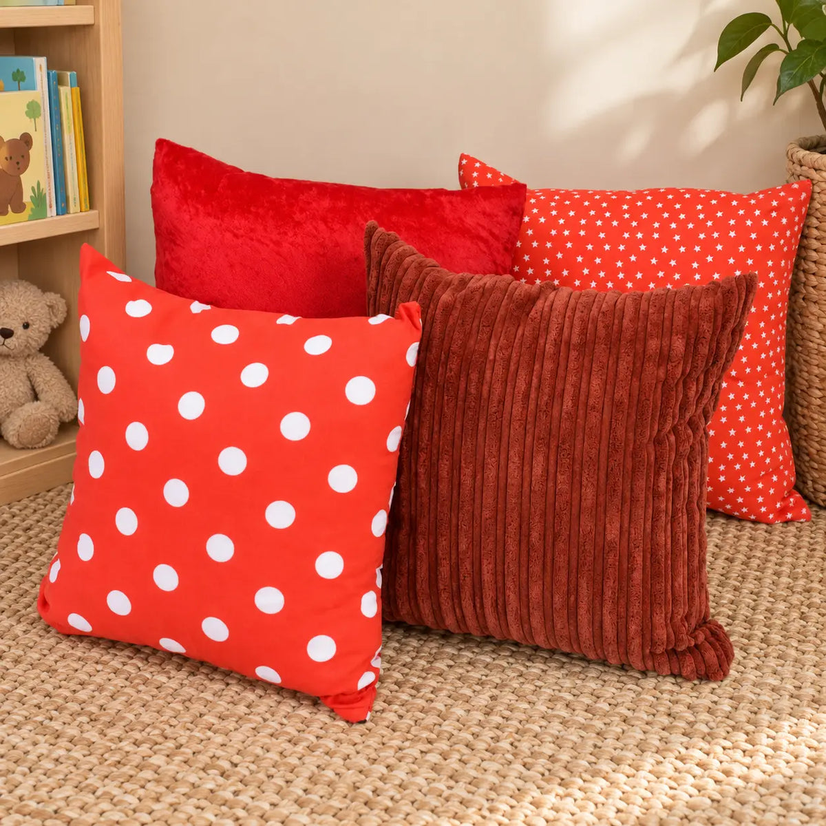 Element Scatter Cushions Fire Bright Set Of 4 lifestyle view 8