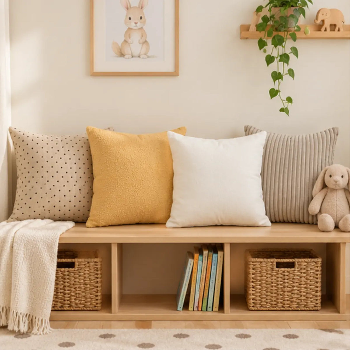 Elements Cushions Air set of four in sensory learning setting 5