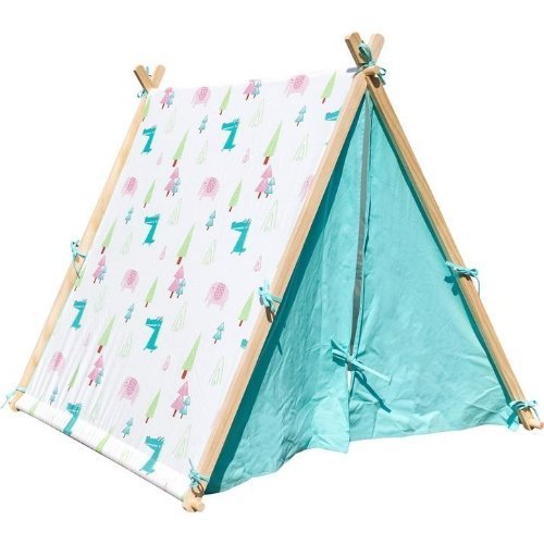 Elephant and Crocodile Play Tent, The Elephant and Crocodile Play Tent brings whimsical charm to any nursery or play area, offering kids a delightful space for various activities such as playing, reading, or unwinding. It combines functional elements with aesthetic appeal, capturing both the imagination of children and the hearts of adults. Elephant and Crocodile Play Tent Features: 🐘 Themed Design: The tent comes adorned with playful elephant and crocodile illustrations, creating a magical environment for 
