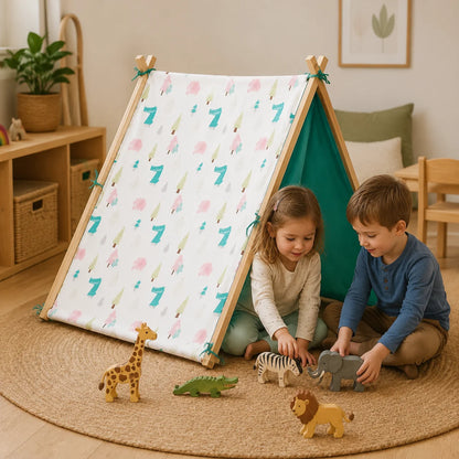 Elephant and Crocodile Play Tent-Elephant and Crocodile Play Tent