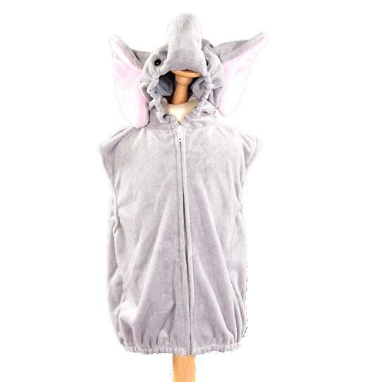 Elephant Zip Top Fancy Dress, Unleash your child's imagination with this exquisitely crafted Elephant Zip Top Costume by Pretend to Bee. Crafted with attention to detail, this ensemble is more than a costume—it's an experience. Not only is it perfect for pretend play, but it also makes an educational tool for discussing the majesty of elephants in the wild. Key Features: Easy-Wear Zip Top Design Our costumes are designed with ease and comfort in mind. The front zip makes it effortless for most school-age ch