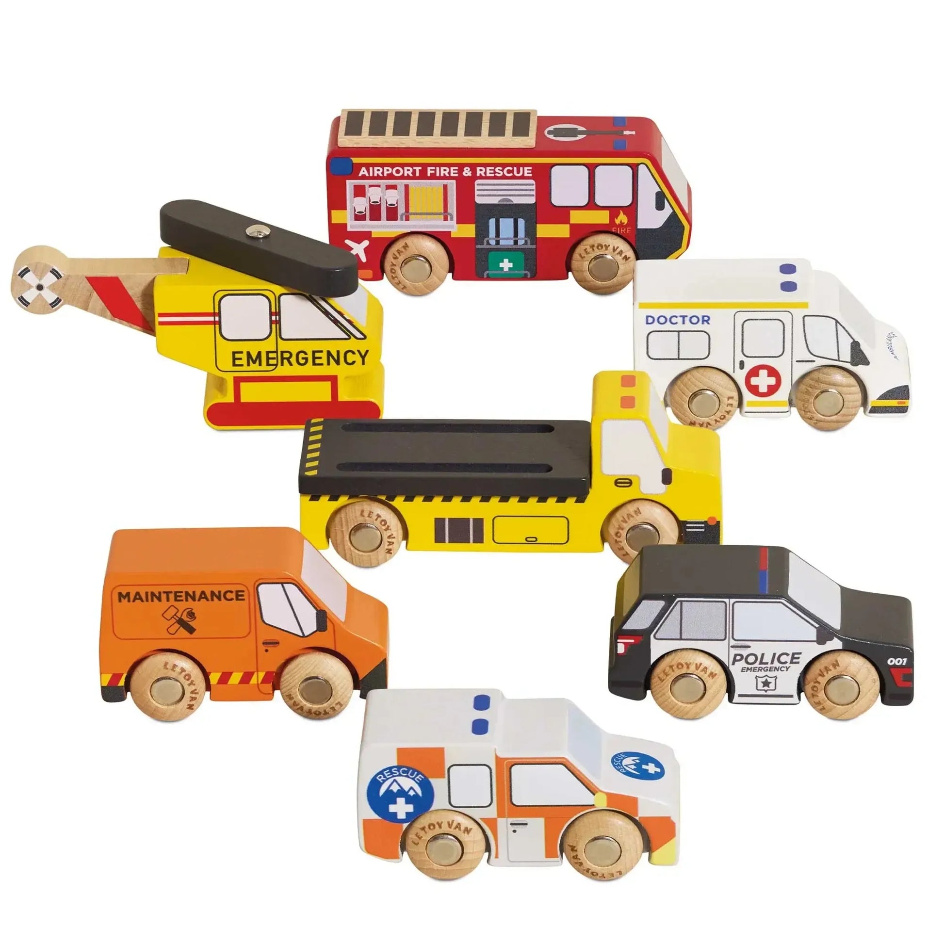 Emergency Helicopter & Rescue Cars-Emergency Helicopter & Rescue Cars