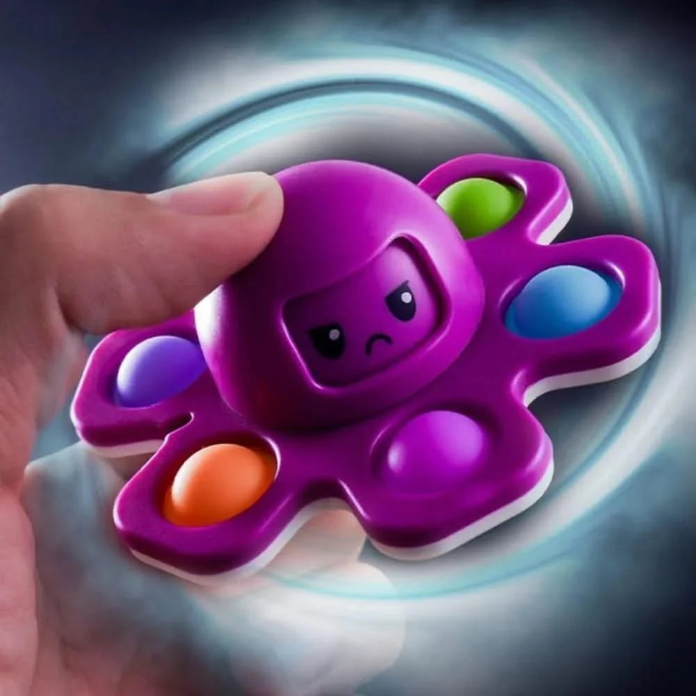 Emotions Push Popper Octopus-Emotions Push Popper Octopus